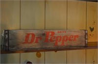 Vintage Dr. Pepper crate