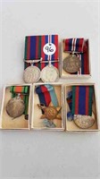 WWII SERVICE MEDALS