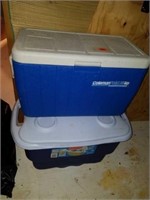 Lot of 2 Large Coolers