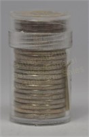 20 Beautiful Uncirculated 1945p Silver War Nickels