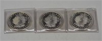 3 .999 Silver Troy oz. Rounds