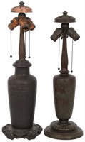 2 Handel Oriental Style Lamp Bases