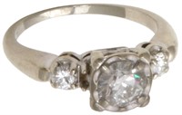 14K Gold & Diamond Engagement Ring