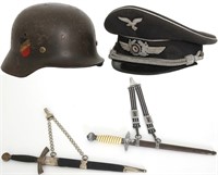 4 Nazi German Officers Items
