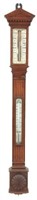 F. Robson Oak Stick Barometer