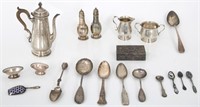 19 Pcs. Assorted Estate Silver