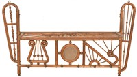 Oak Stick & Ball Hall Rack