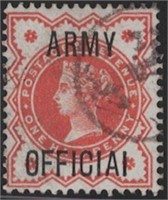 Great Britain Stamps #O54a Used F/VF Light Cancel