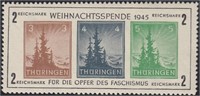 East Germany stamps #16N3A Mint NH CV $300