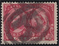 Canada Stamps #61 Used VF Registry R Cancel