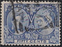 Canada Stamps #50-60 Used Fine 1897 Jubilee
