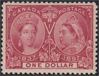 Canada stamps #61 Mint HR VF very bright CV $1000