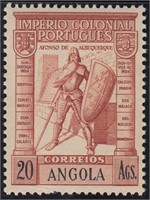 Angola stamps #274-291 Mint NH VF CV $190