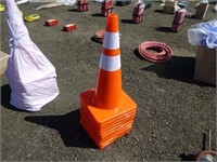 28" Orange Traffic Cones (QTY 10)