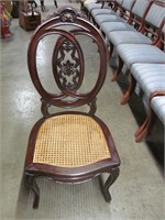English Victorian cane chair, 1860