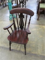 Mahogany child's chair