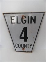 Ontario Elgin County 4 Highway Sign