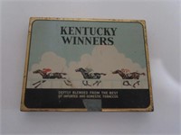 Kentucky Winners Tobacco Tin Flat
