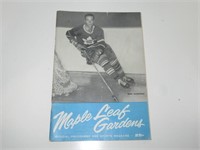 1960 Toronto Maple Leafs Hockey Program