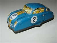 Early Wind Up Tin Racer Western Germany