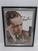 1940's GM Foster Hewitt Framed Picture