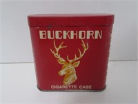 Buckhorn Cigarette Case Tin Half Size