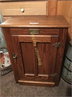 Oak End Table