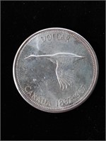 Pièce de monnaie Dollar Canadien 1867-1967, en