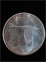 Pièce de monnaie, Dollar Canadien 1867-1967, en