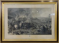 Civil War Etching of Sherman's March to the Sea