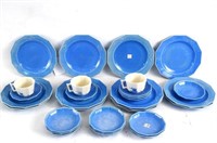 Collection of  1892 Rookwood  Blue Plates cups