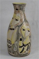 Marcello Fantoni figurative ceramic vase