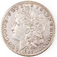 Coin 1883-S Morgan Silver Dollar in Extra Fine