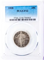 Coin 1928 Standing Liberty Quarter PCGS F12