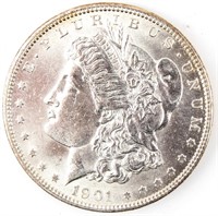 Coin 1901-O  Morgan Silver Dollar Brilliant Unc.
