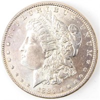 Coin 1884  Morgan Silver Dollar Brilliant Unc.