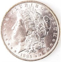 Coin 1885-O  Morgan Silver Dollar Brilliant Unc.