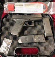 Glock Model 43 -9mm w 3 Mags & Night Sights