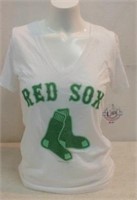 NEW Womens Boston Red Sox Shirt C