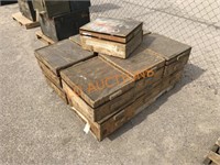 13pc Dively Scale Company Boxes