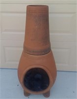 Large Terra Cotta Firepit Chimney U4A