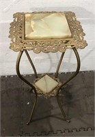 Vintage Marble Topped Table K8B