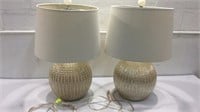 Pair of Contemporary Table Lamps K8A