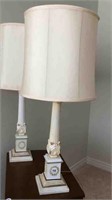 PAIR OF LARGE ORNATE TABLE LAMPS