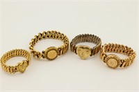 Group of 4 Victorian Expansion Bracelets