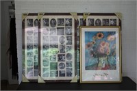 Collage Frames and a Monet.... Poster that is
