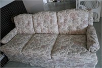 Smith Brothers White Upholstered Couch