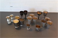 Silver Plated Drinking Vessels