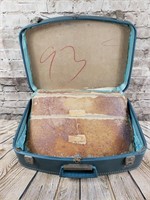Curved Top Vintage Suitcase
