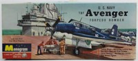Vintage "Avenger" Plastic Model Airplane